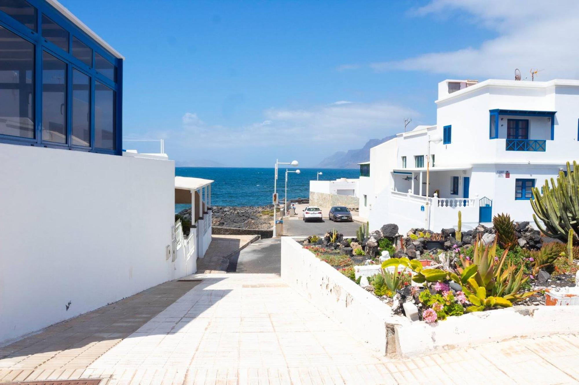 Вилла Casa Bianca Caleta De Фамара Экстерьер фото
